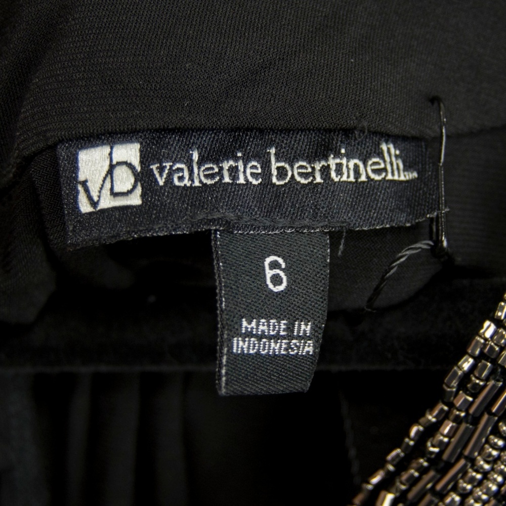 Valerie Bertinelli Black Beaded Dress 6 - Picture 5 of 6